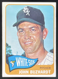 1965 Topps #458 John Buzhardt product image 1, provided for visual reference and product detail review