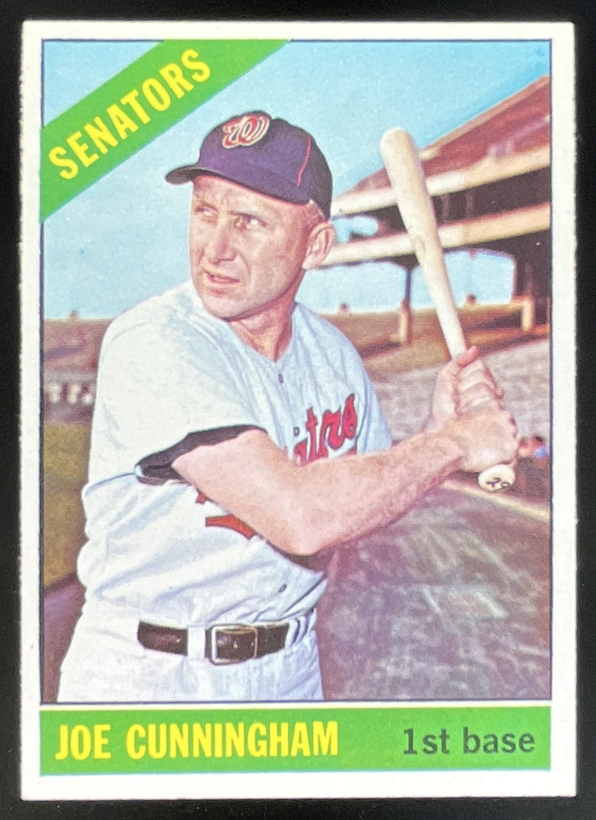 1966 Topps #531 Joe Cunningham product image 1, provided for visual reference and product detail review