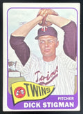 1965 Topps #548 Dick Stigman product image 1, provided for visual reference and product detail review