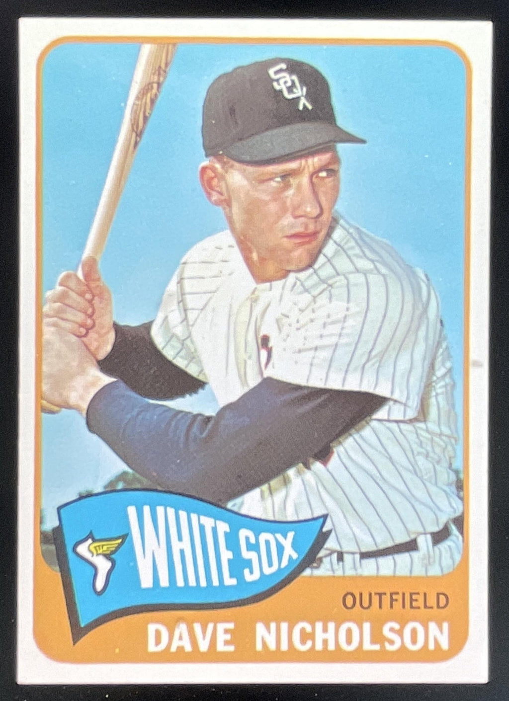1965 Topps #183 Dave Nicholson product image 1, provided for visual reference and product detail review