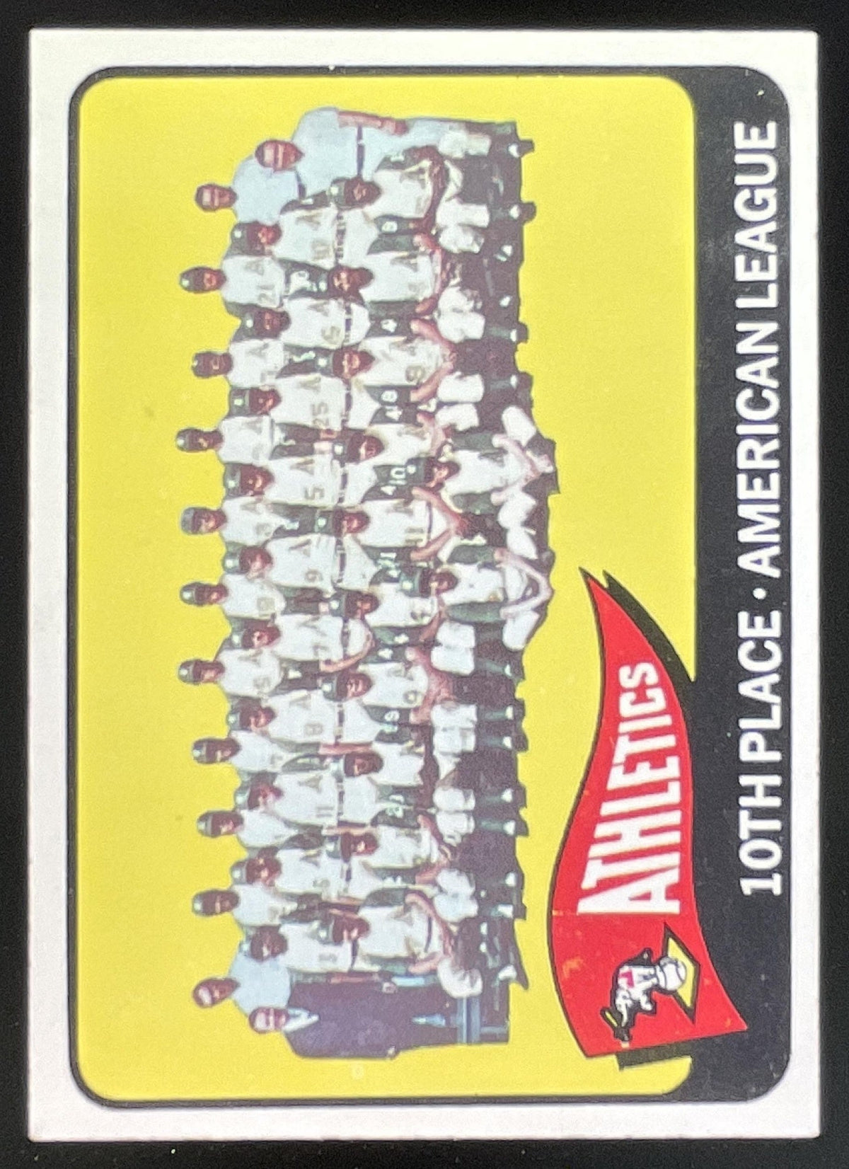 1965 Topps #151 Kansas City Athletics product image 1, provided for visual reference and product detail review