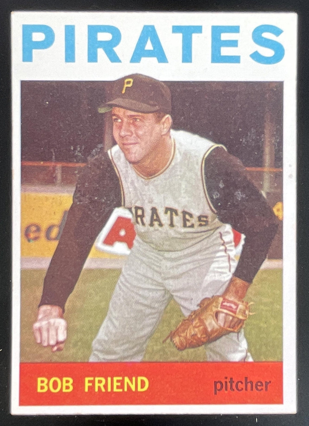 1964 Topps #20 Bob Friend product image 1, provided for visual reference and product detail review