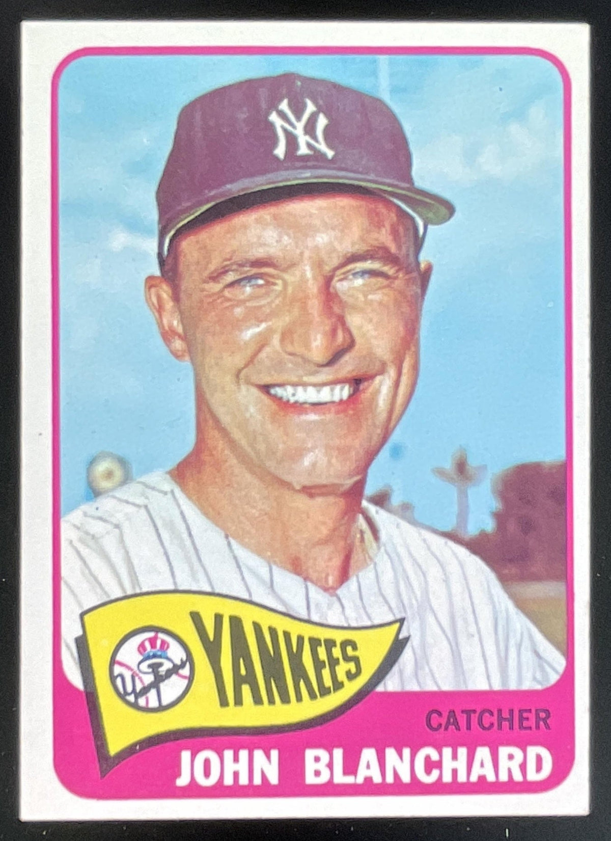 1965 Topps #388 John Blanchard product image 1, provided for visual reference and product detail review