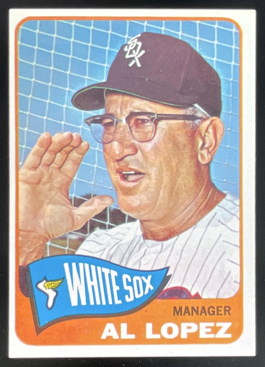 1965 Topps #414 Al Lopez product image 1, provided for visual reference and product detail review