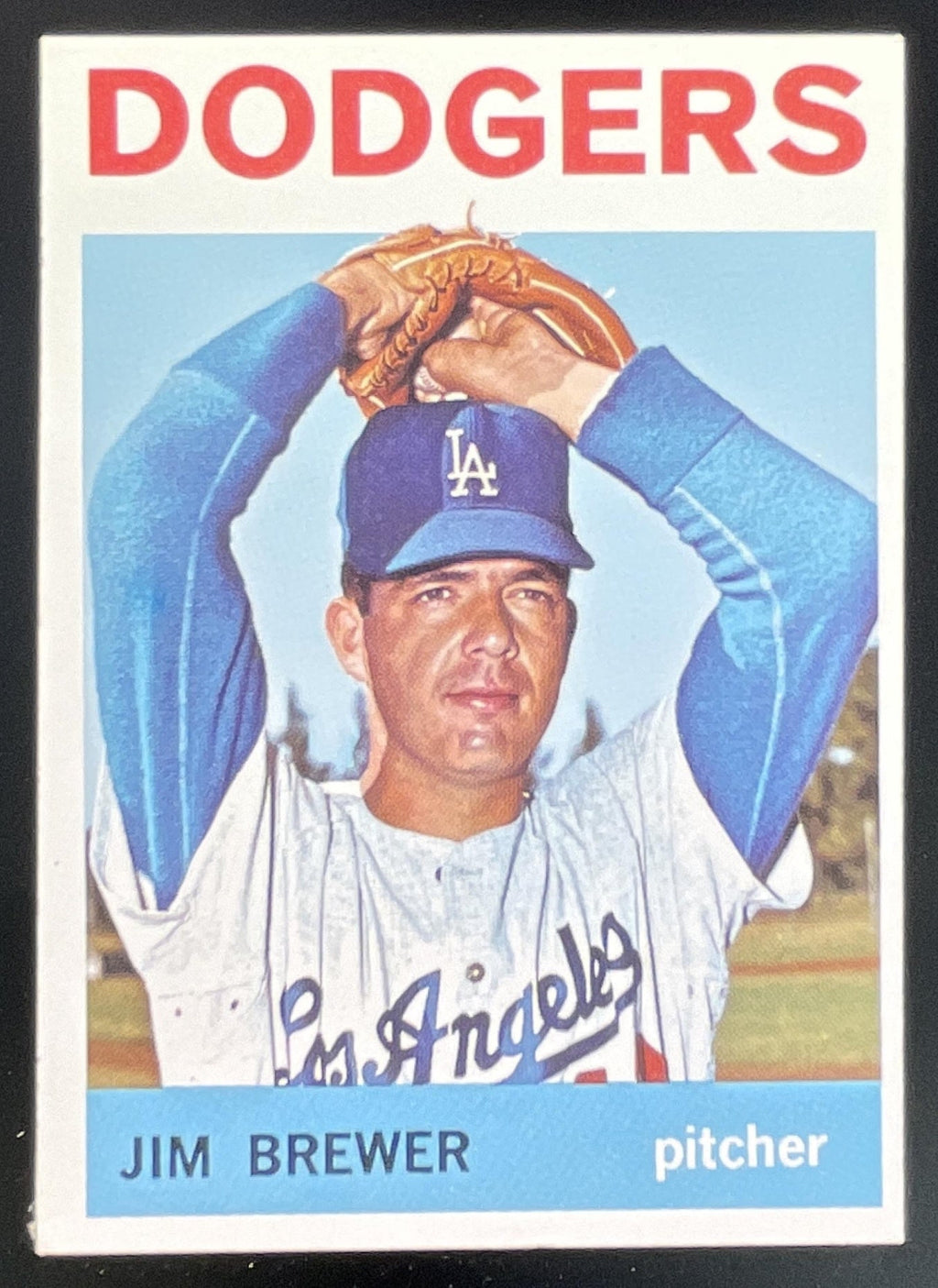 1964 Topps #553 Jim Brewer product image 1, provided for visual reference and product detail review