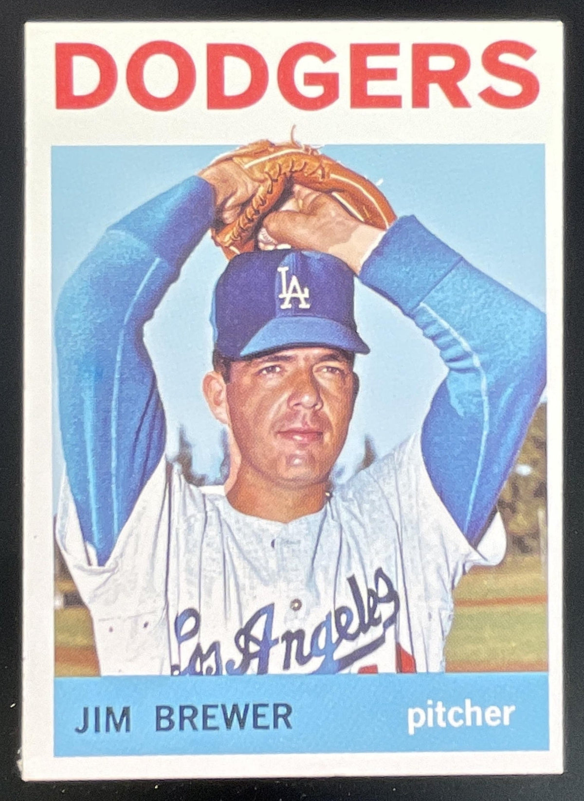 1964 Topps #553 Jim Brewer product image 1, provided for visual reference and product detail review