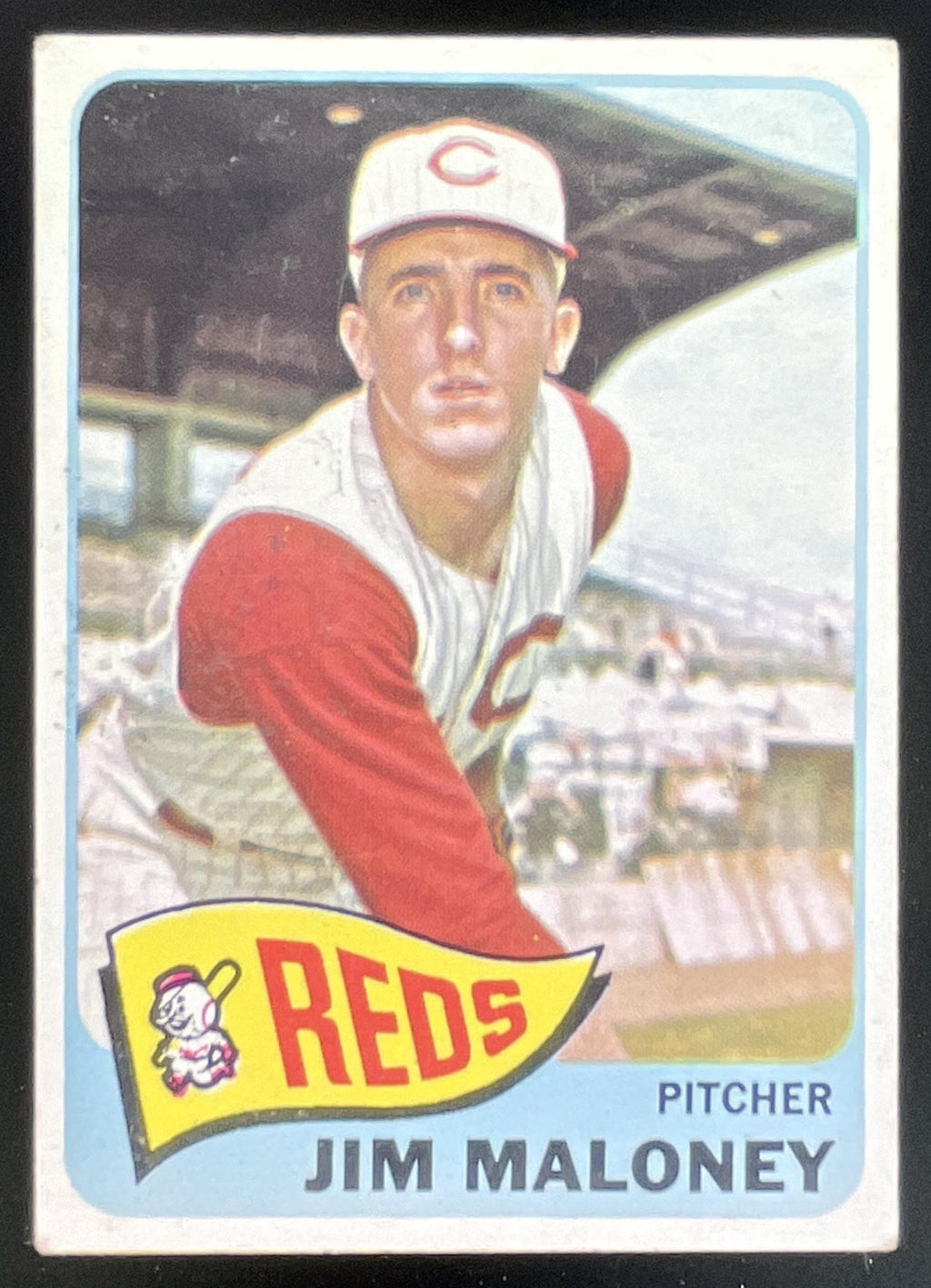 1965 Topps #530 Jim Maloney product image 1, provided for visual reference and product detail review