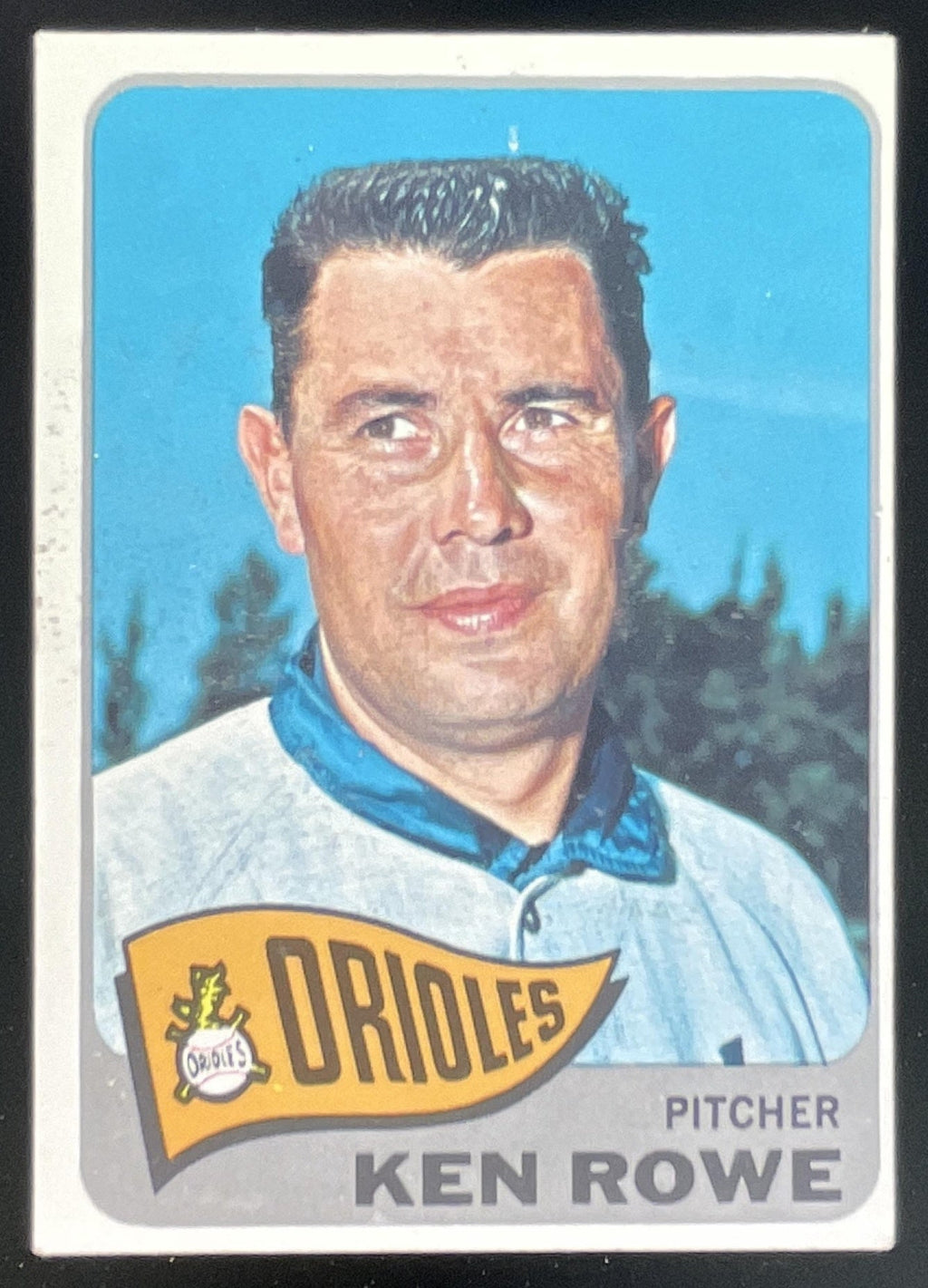 1965 Topps #518 Ken Rowe product image 1, provided for visual reference and product detail review