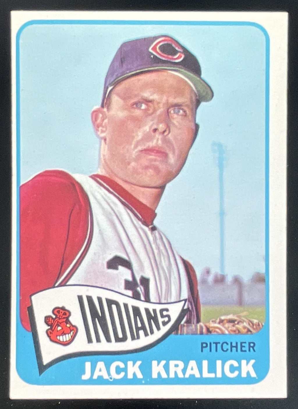 1965 Topps #535 Jack Kralick product image 1, provided for visual reference and product detail review