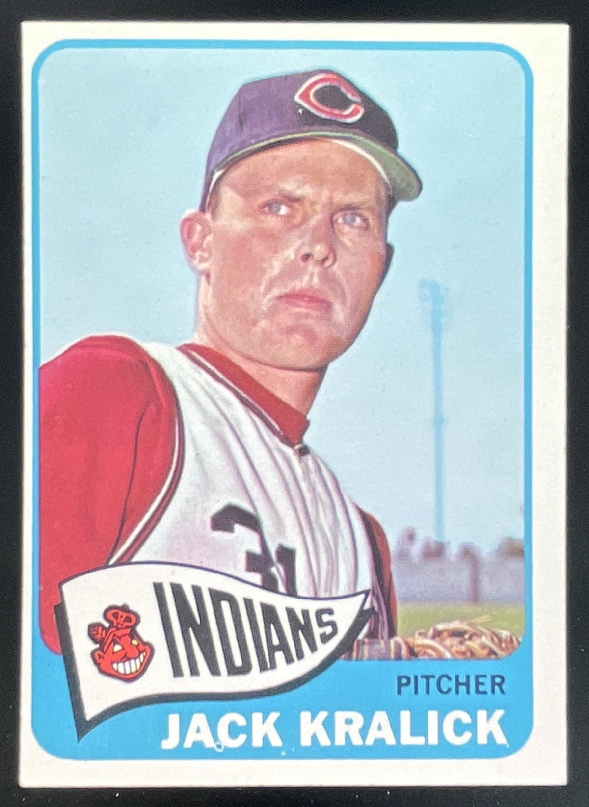 1965 Topps #535 Jack Kralick product image 1, provided for visual reference and product detail review