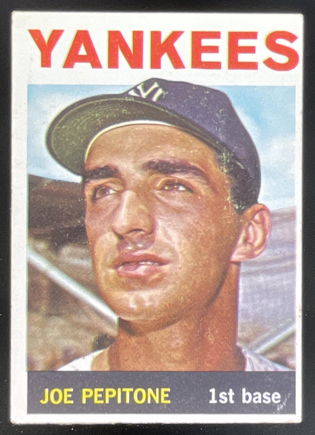 1964 Topps #360 Joe Pepitone product image 1, provided for visual reference and product detail review