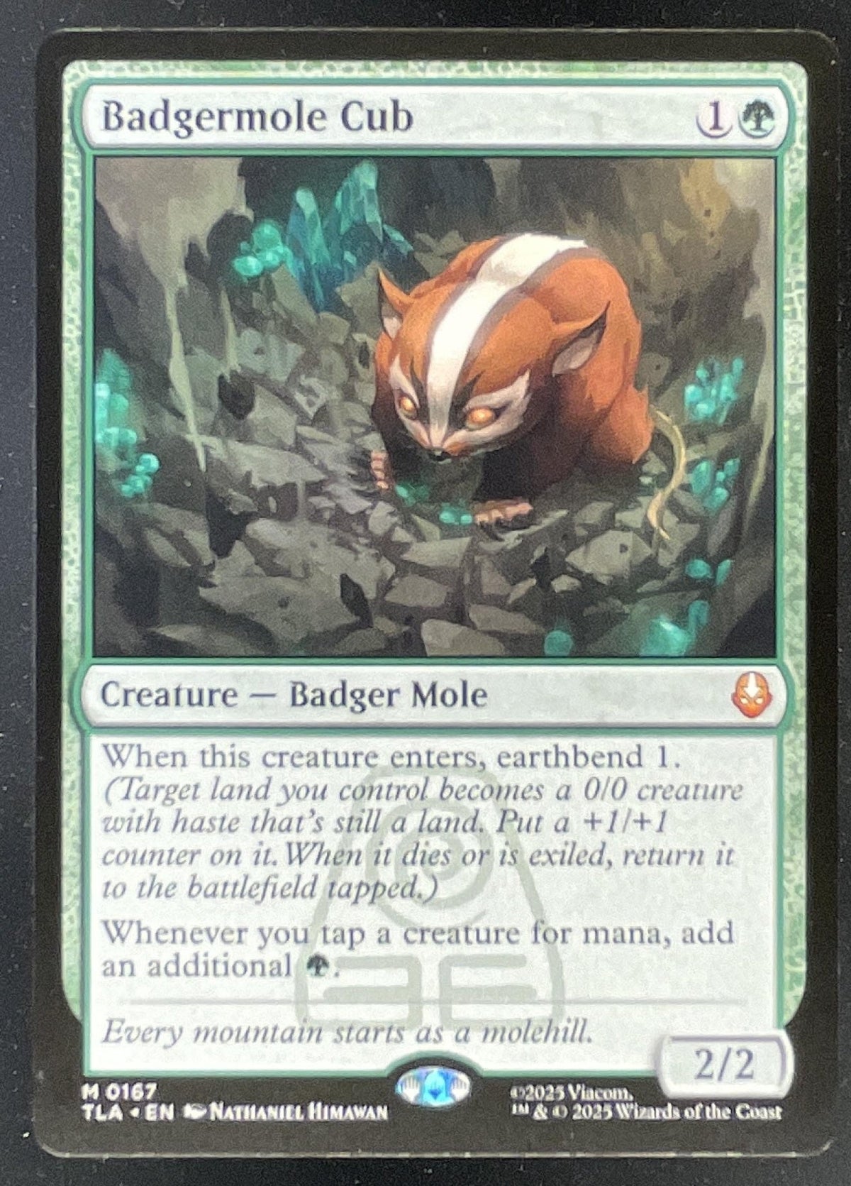 Magic The Gathering Badgermole Cub - Avatar: The Last Airbender TLA product image 1, provided for visual reference and
