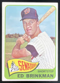 1965 Topps #417 Ed Brinkman product image 1, provided for visual reference and product detail review