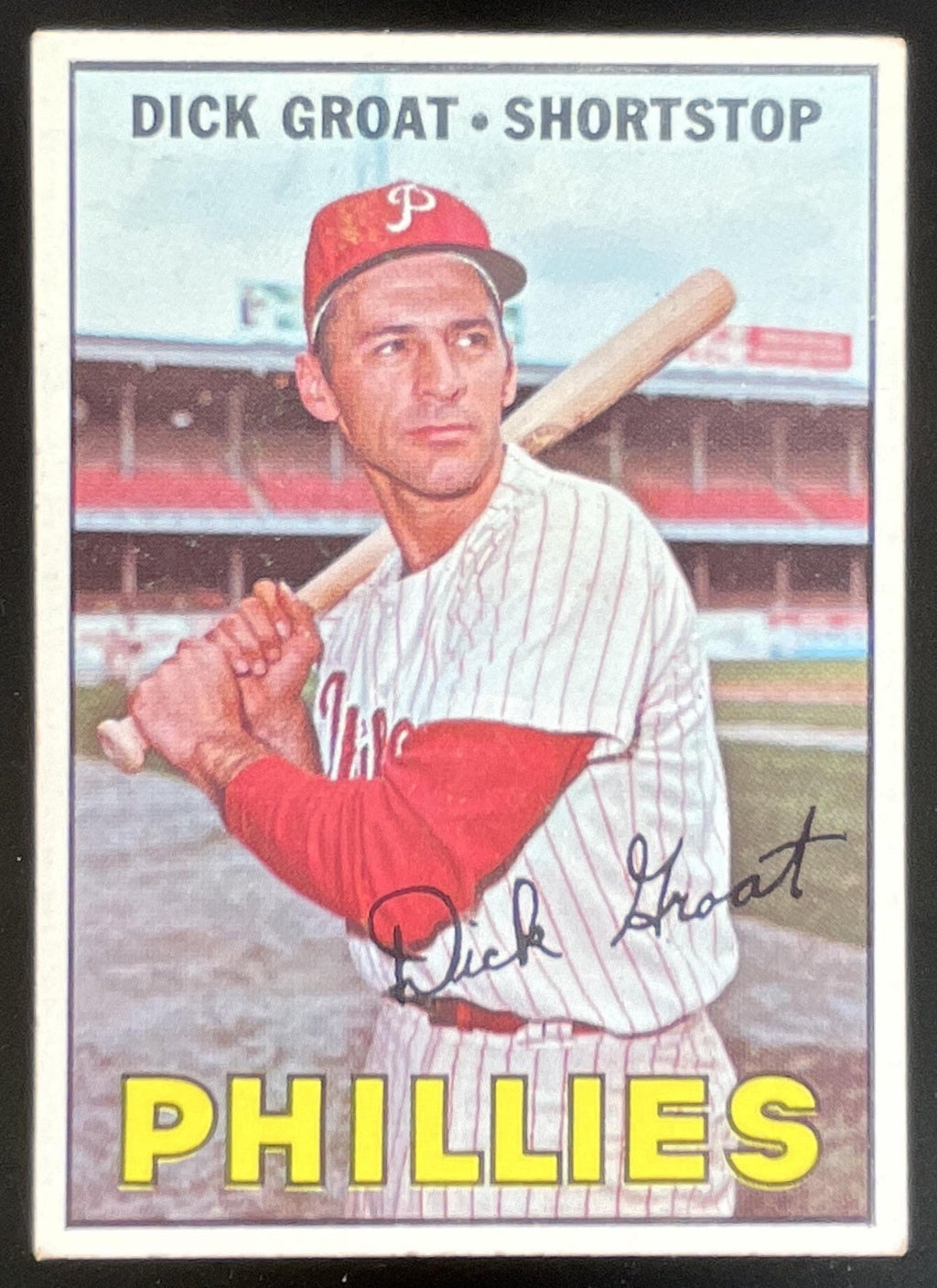 1967 Topps #205 Dick Groat product image 1, provided for visual reference and product detail review
