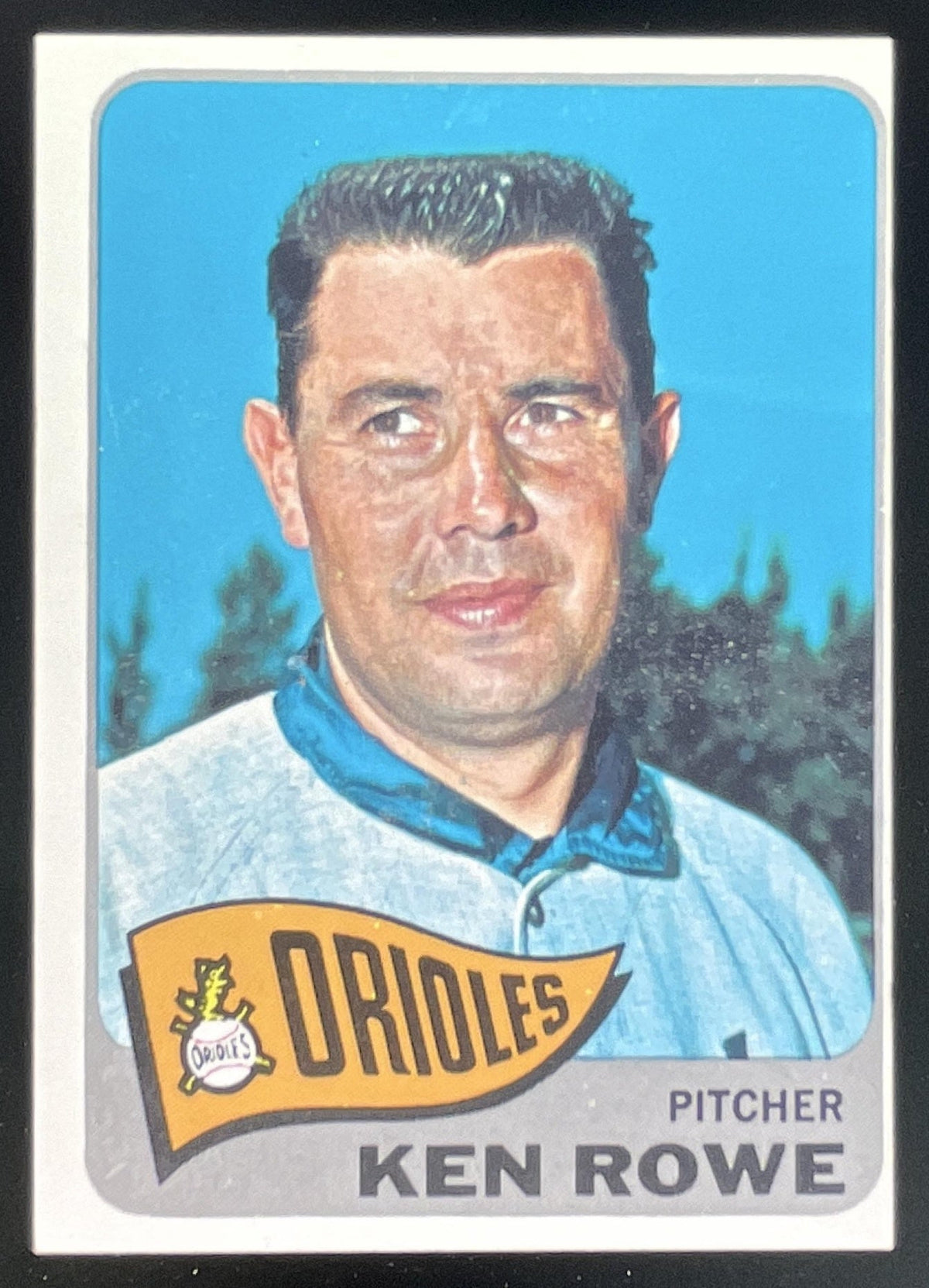 1965 Topps #518 Ken Rowe product image 1, provided for visual reference and product detail review