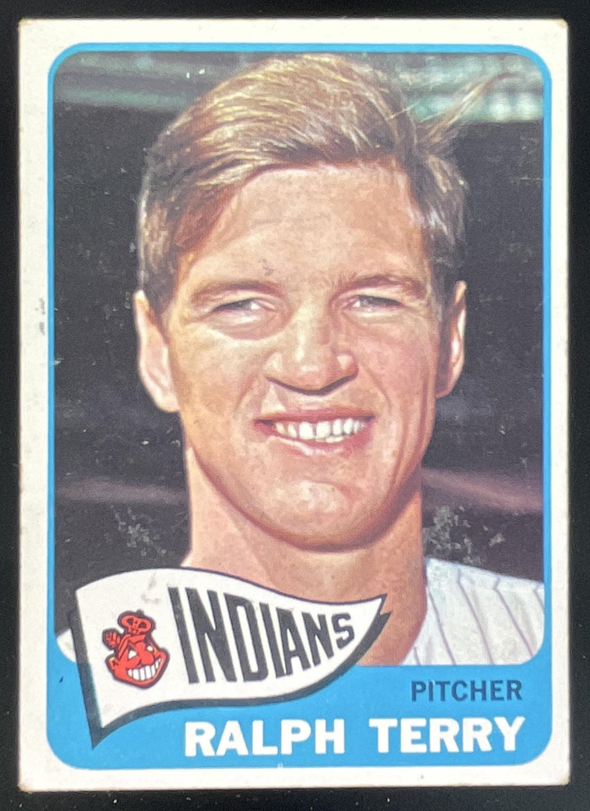 1965 Topps #406 Ralph Terry product image 1, provided for visual reference and product detail review