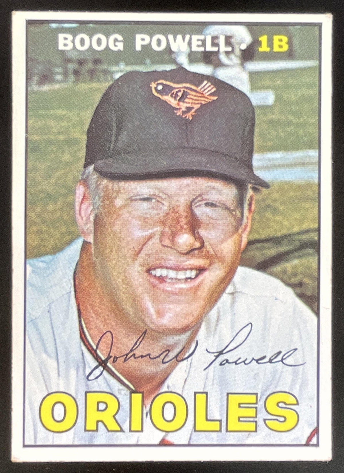 1967 Topps #230 Boog Powell product image 1, provided for visual reference and product detail review