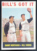 1964 Topps #268 Bill's Got It Danny Murtaugh Bill Virdon C product image 1, provided for visual reference and product detail
