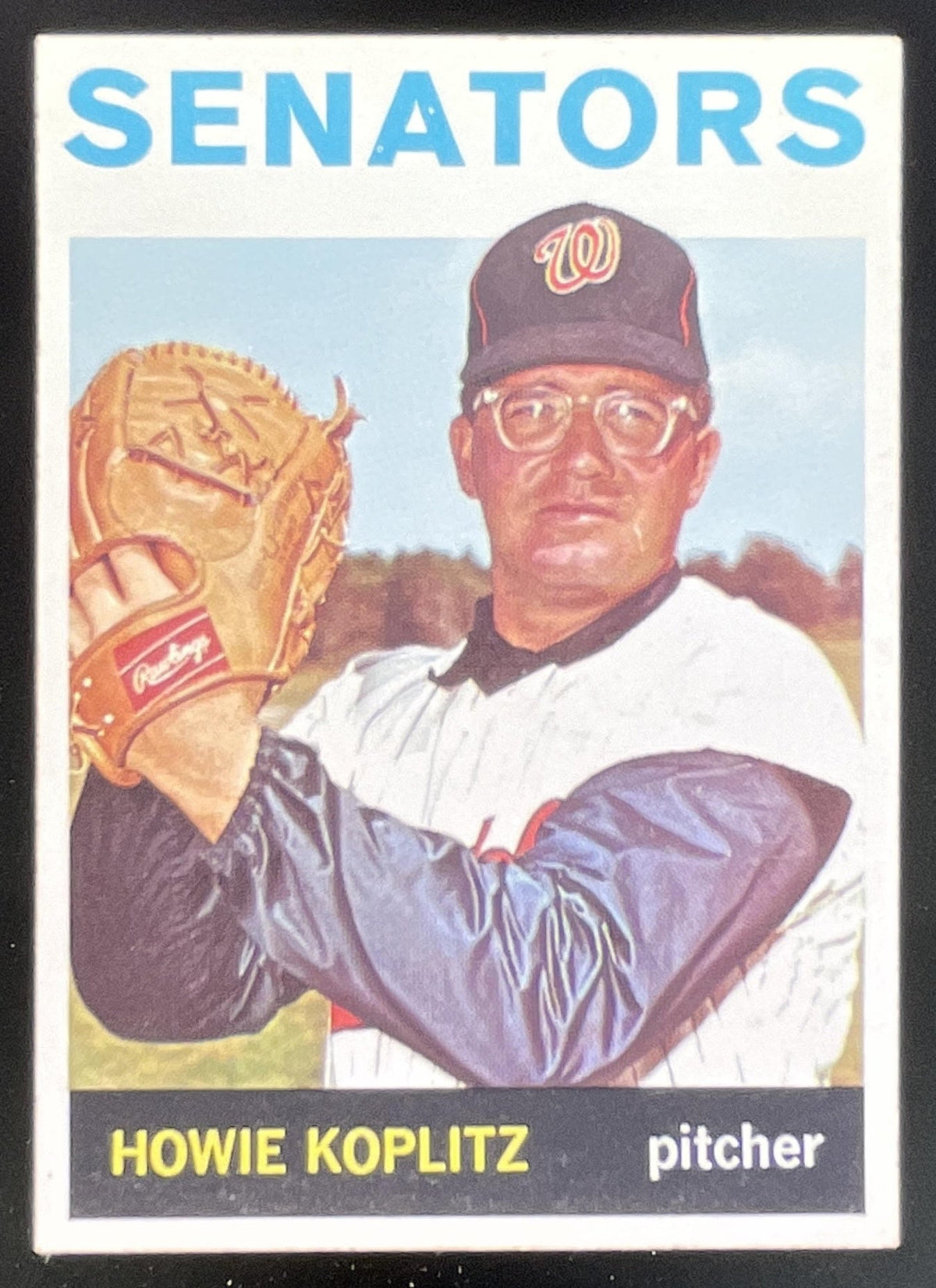 1964 Topps #372 Howie Koplitz product image 1, provided for visual reference and product detail review