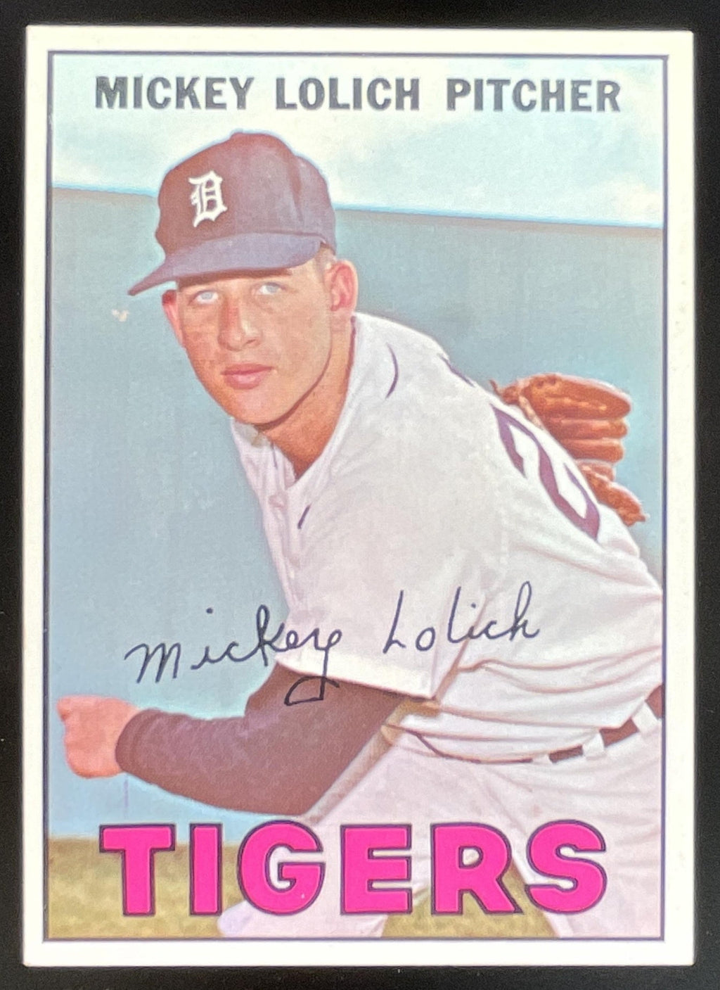 1967 Topps #88 Mickey Lolich product image 1, provided for visual reference and product detail review