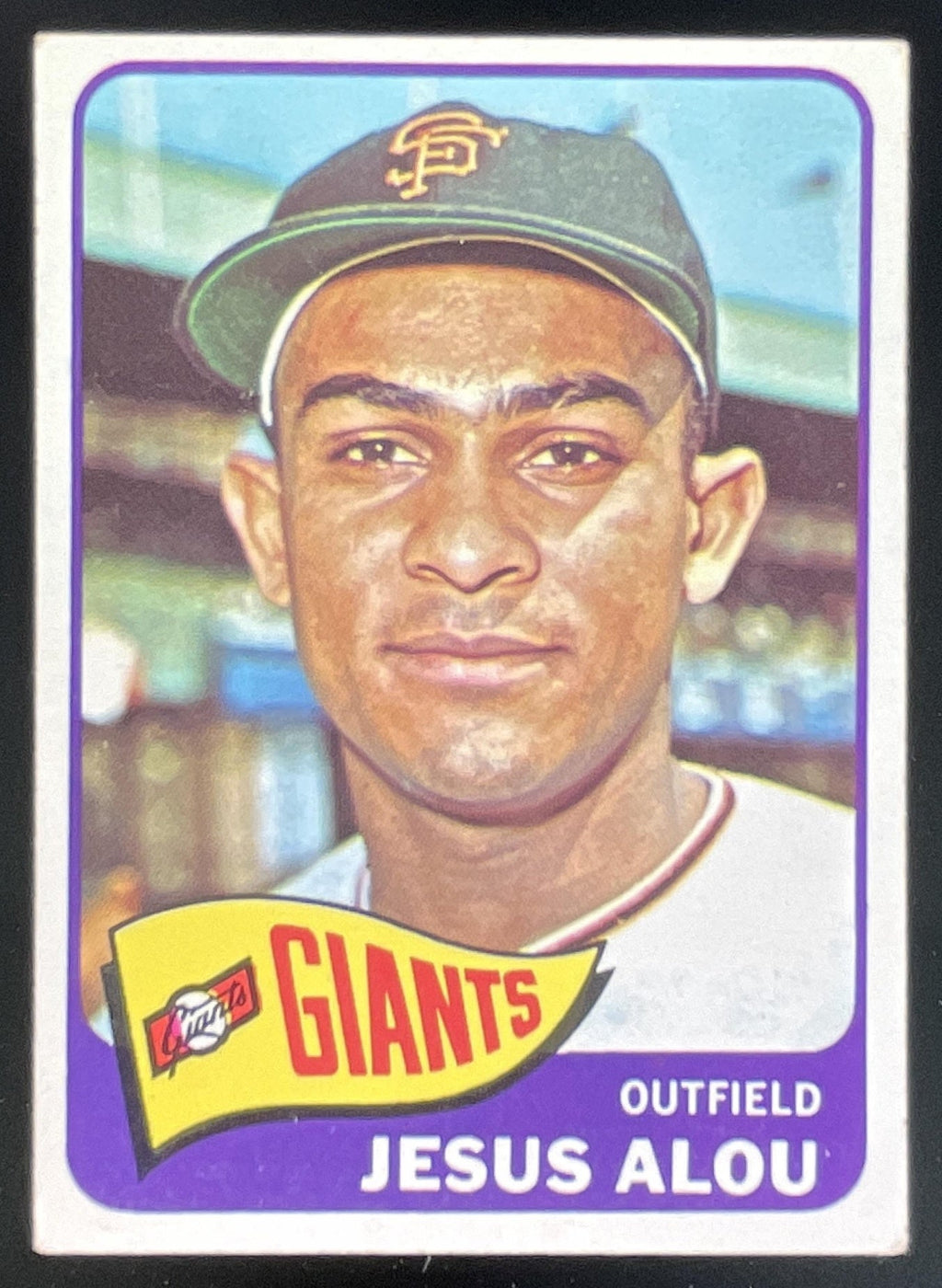 1965 Topps #545 Jesus Alou product image 1, provided for visual reference and product detail review
