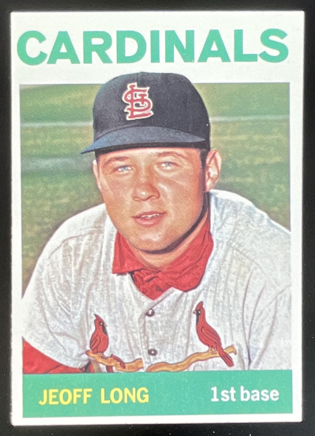 1964 Topps #497 Jeoff Long RC product image 1, provided for visual reference and product detail review