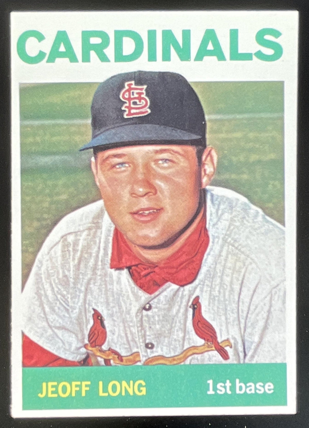 1964 Topps #497 Jeoff Long RC product image 1, provided for visual reference and product detail review