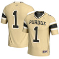 #1 Purdue Boilermakers Endzone Football Jersey - Gold product image 1