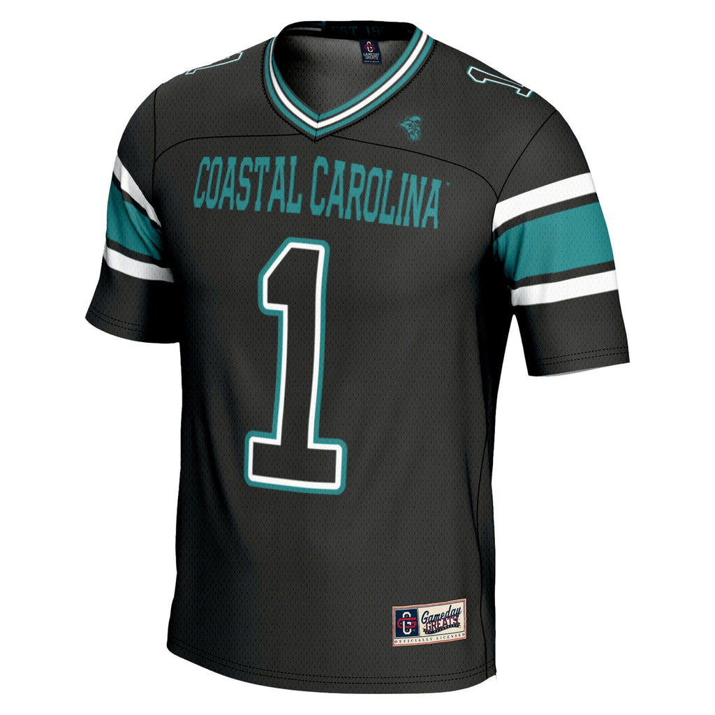 #1 Coastal Carolina Chanticleers Endzone Football Jersey product image 3
