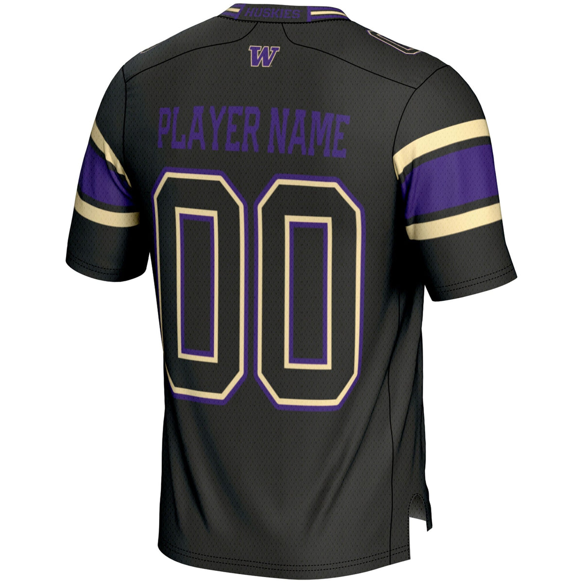 Washington Huskies NIL Pick-A-Player Football Jersey - Black product image 4