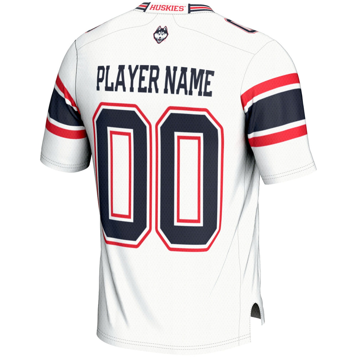UConn Huskies NIL Pick-A-Player Football Jersey - White product image 4