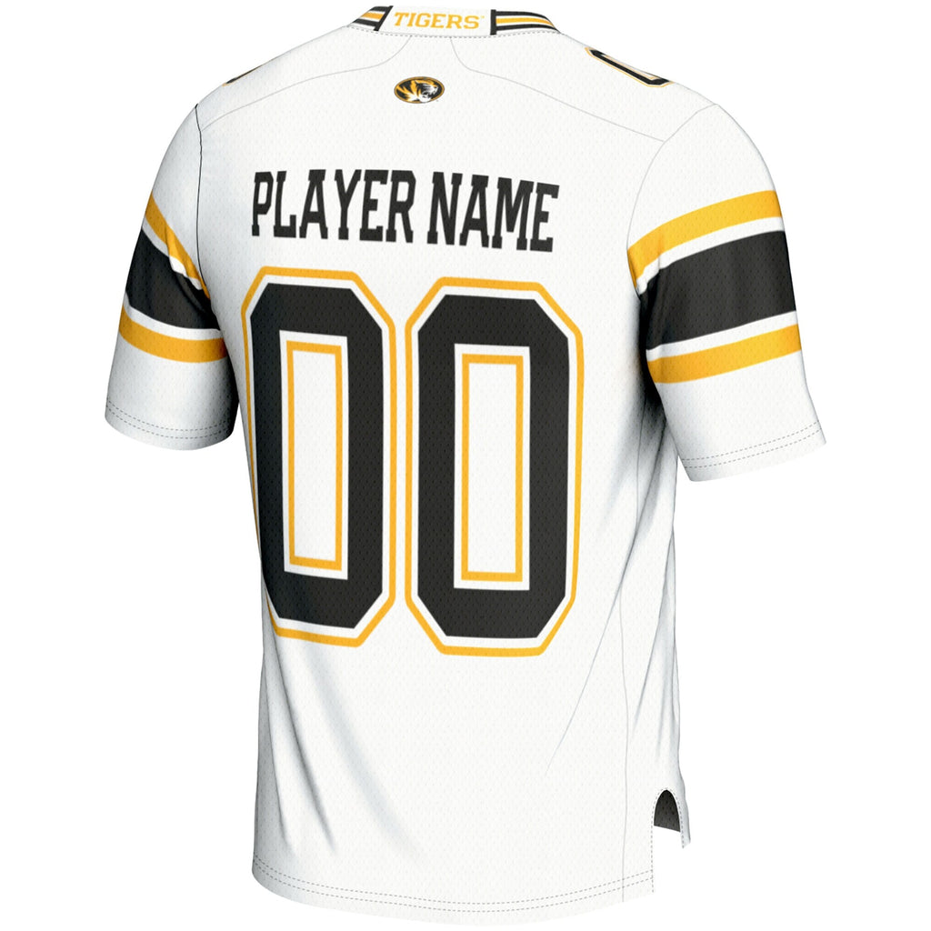 Missouri Tigers NIL Pick-A-Player Football Jersey - White product image 4