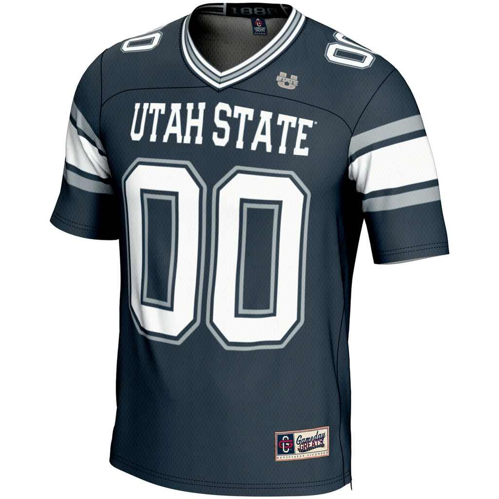 Utah State Aggies NIL Pick-A-Player Football Jersey - Navy product image 3