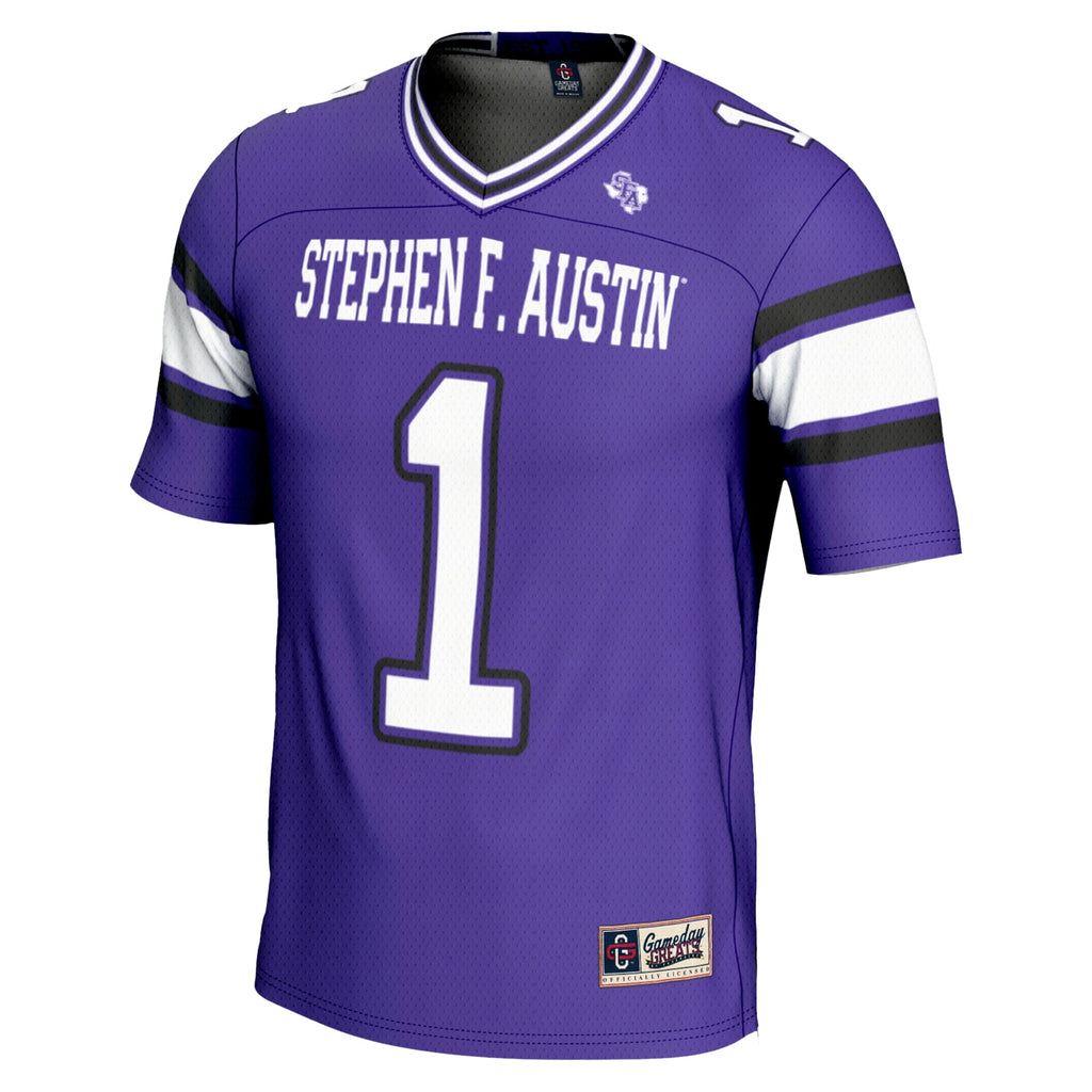#1 Stephen F Austin Lumberjacks Endzone Football Jersey product image 3