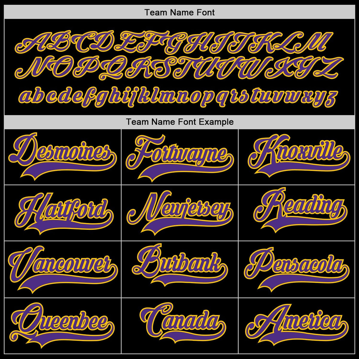 Custom Hockey Jersey - Black Purple-Gold product image 4