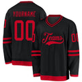 Custom Hockey Jersey - Black Red product image 1