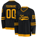Custom Hockey Jersey - Black Gold product image 1