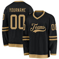 Custom Hockey Jersey - Black Old Gold product image 1
