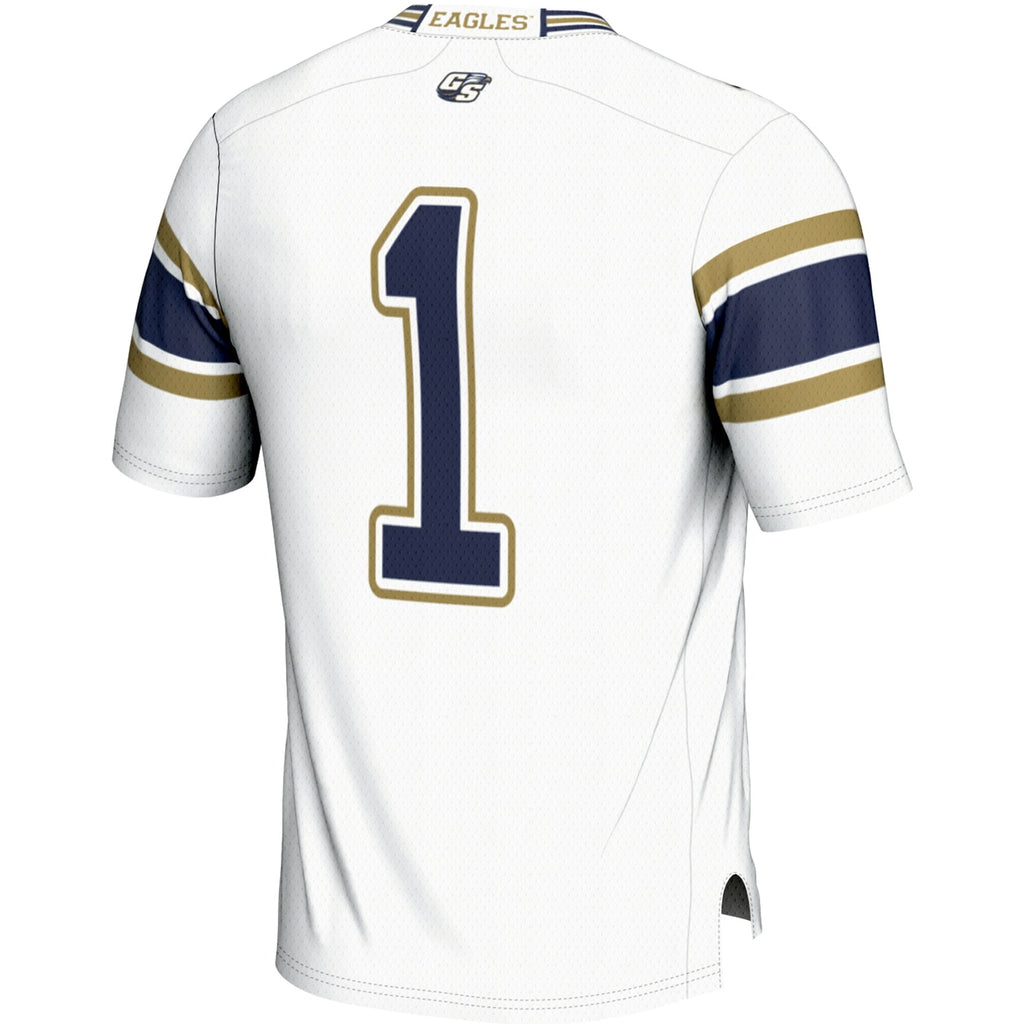 #1 Georgia Southern Eagles Endzone Football Jersey - White product image 4