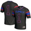#1 SMU Mustangs Endzone Football Jersey - Black product image 1