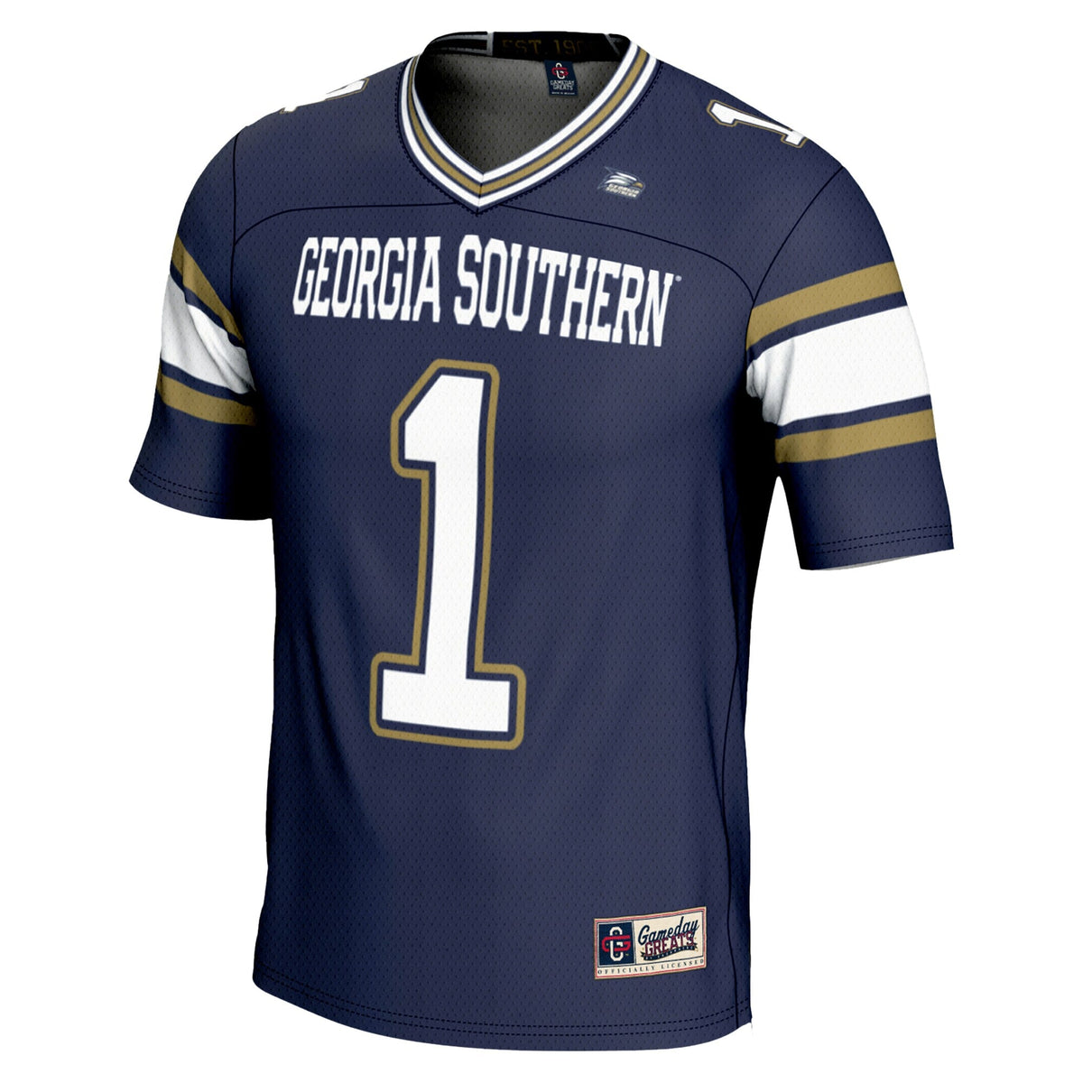 #1 Georgia Southern Eagles Endzone Football Jersey - Blue product image 3