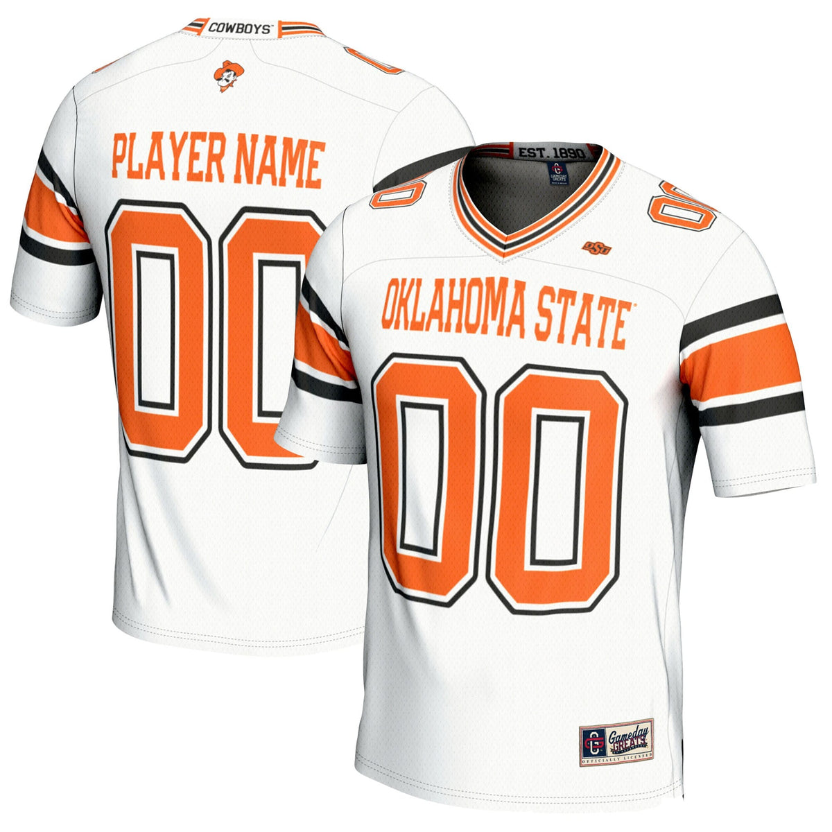 Oklahoma State Cowboys NIL Pick-A-Player Football Jersey product image 2