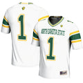 #1 NDSU Bison Endzone Football Jersey - White product image 1