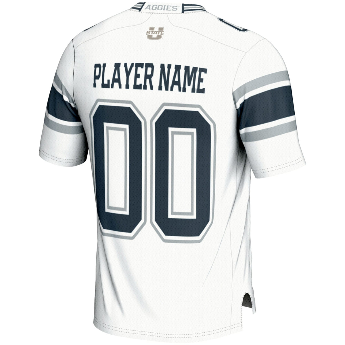 Utah State Aggies NIL Pick-A-Player Football Jersey - White product image 4