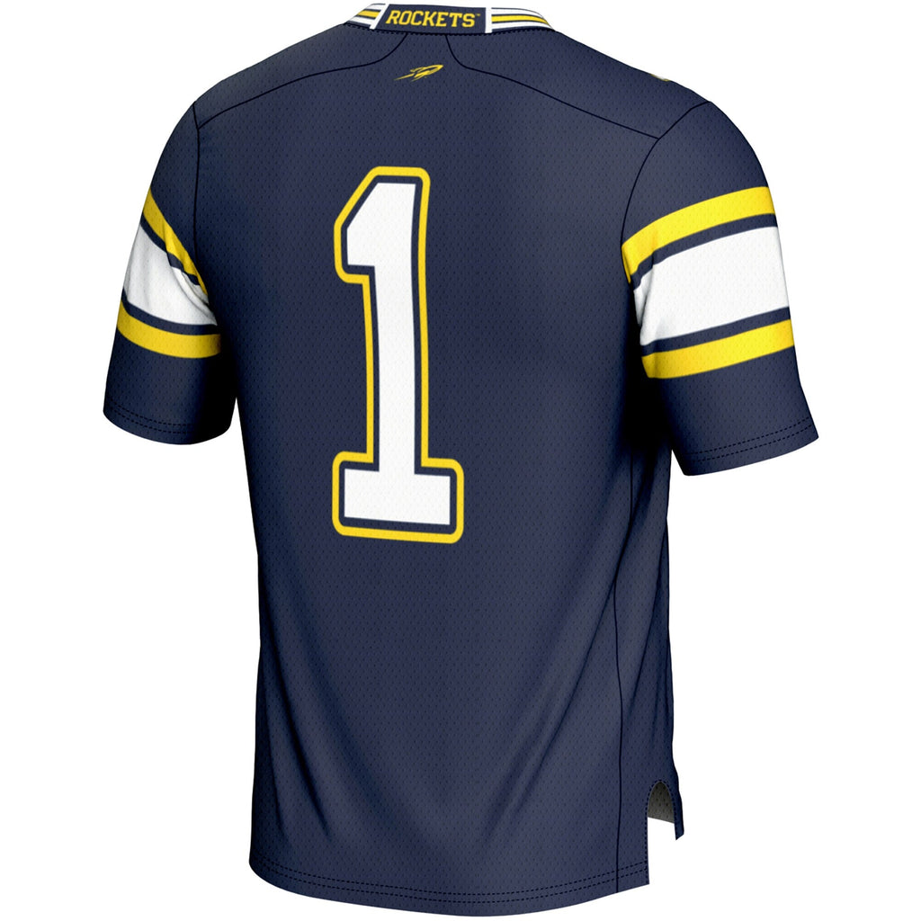 #1 Toledo Rockets Endzone Football Jersey - Navy product image 4