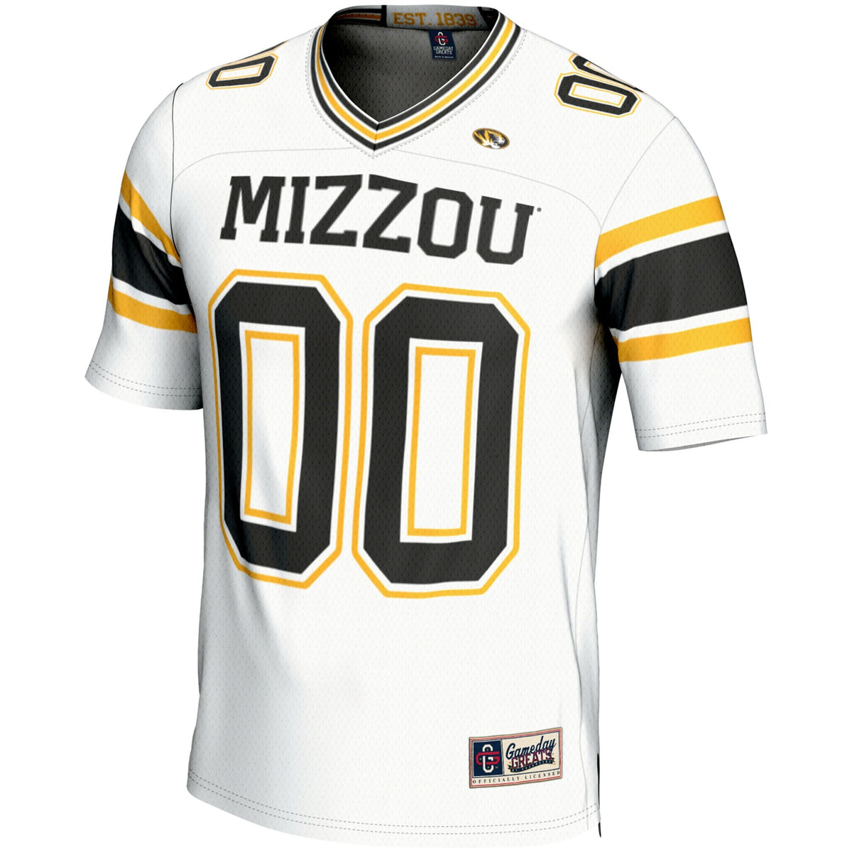 Missouri Tigers NIL Pick-A-Player Football Jersey - White product image 3