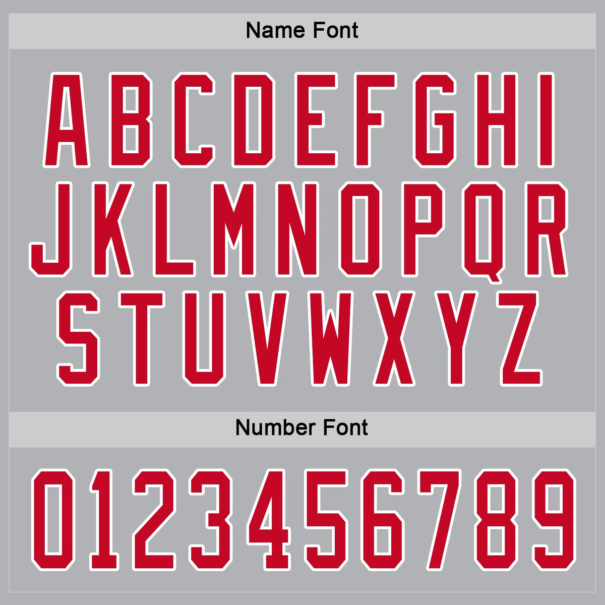Custom Hockey Jersey - Gray Red-White product image 3