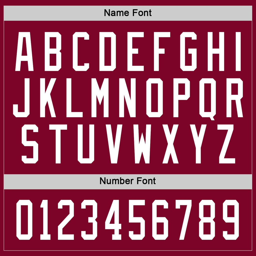 Custom Hockey Jersey - Maroon White product image 3