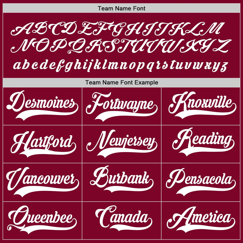 Custom Hockey Jersey - Maroon White product image 4