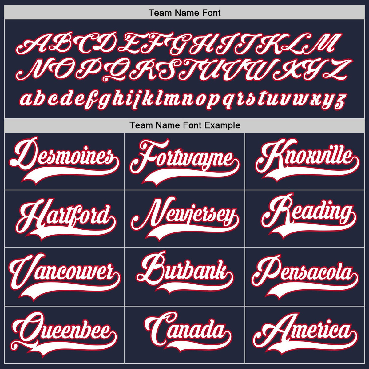 Custom Hockey Jersey - Navy White-Red product image 4